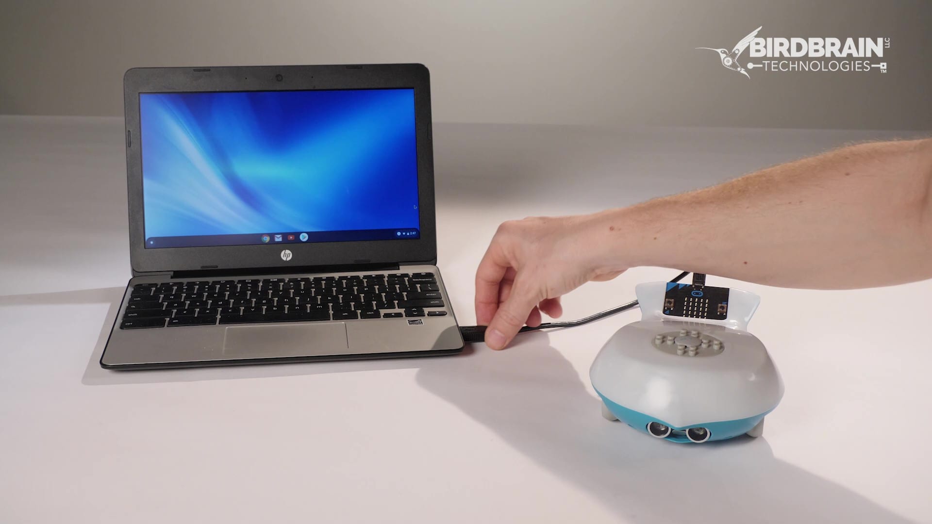 Finch 2.0 with MicroBlocks BirdBrain Technologies