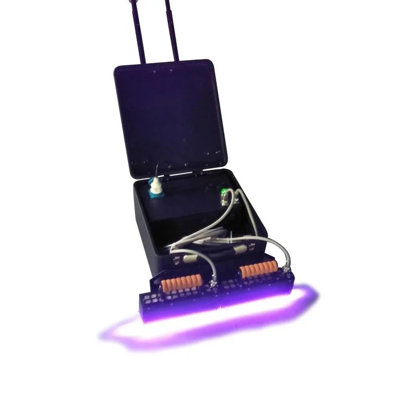 Mobile UV LED Floor Curing Suitcase Bird UV