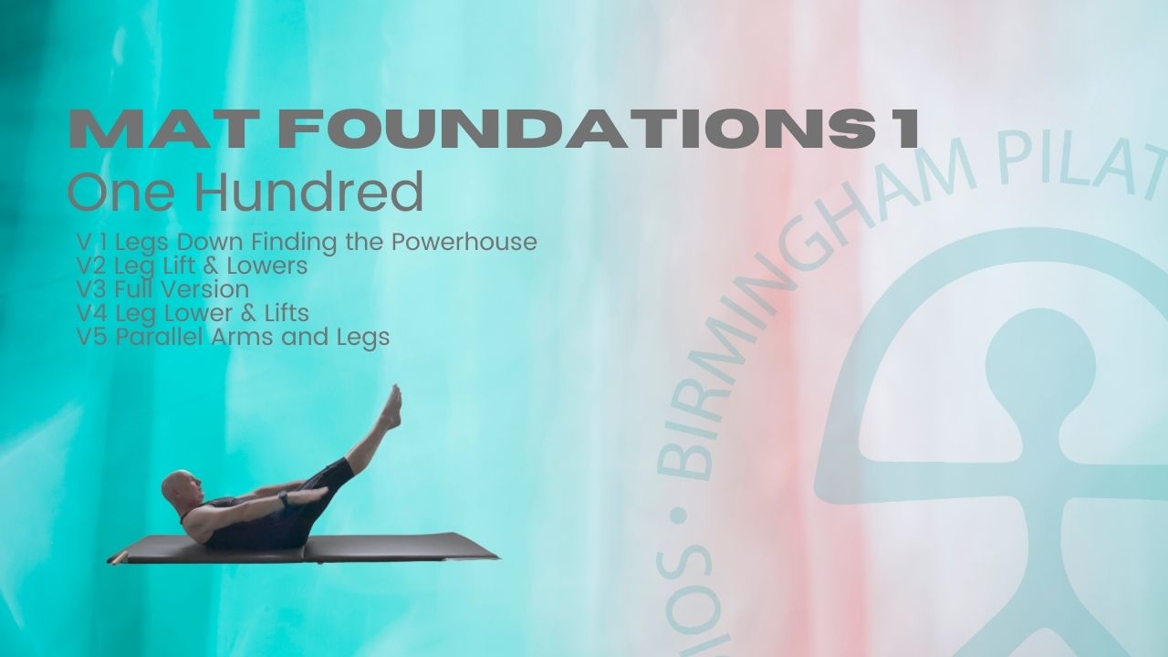 1 Pilates Mat The One Hundred Birmingham Pilates Studios