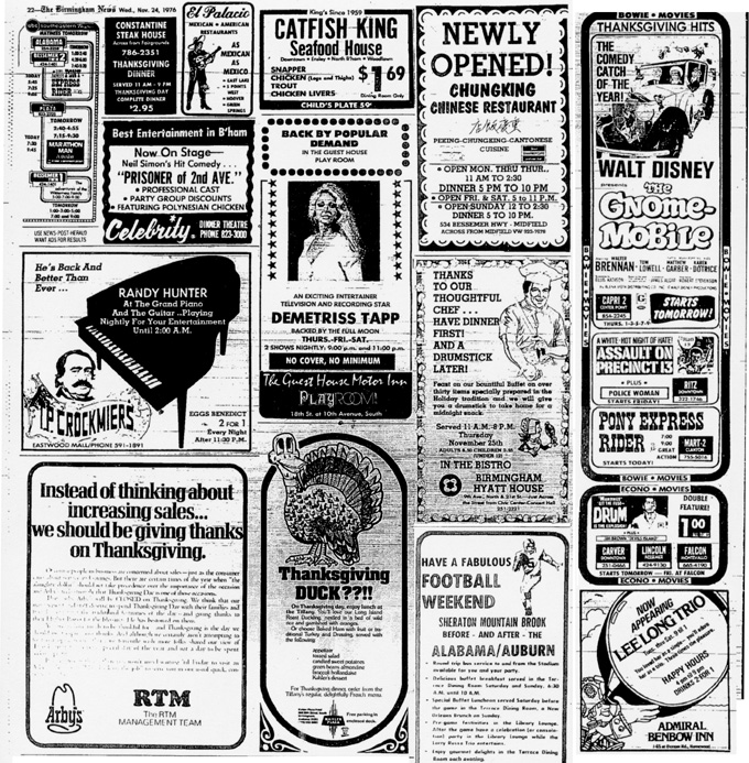 BIRMINGHAM REWOUND remembers November 1976