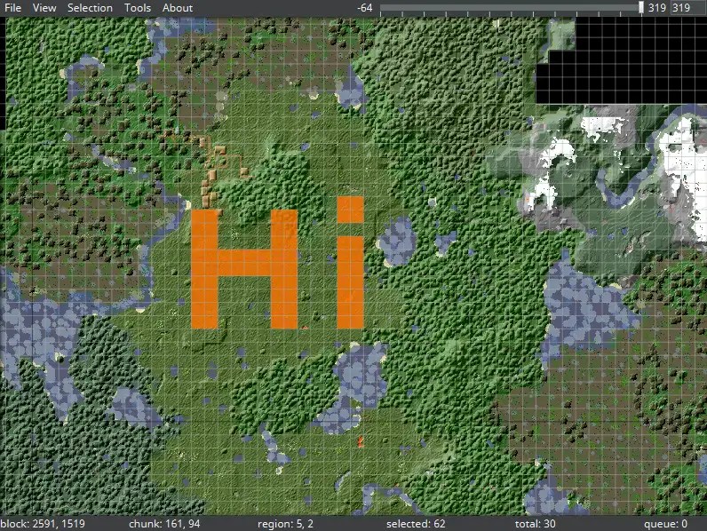 How to Delete Chunks using MCA Selector