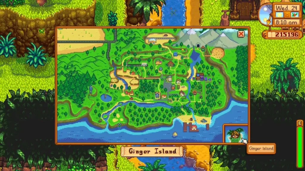 Stardew Valley Ginger Island Guide How to Unlock & All Content