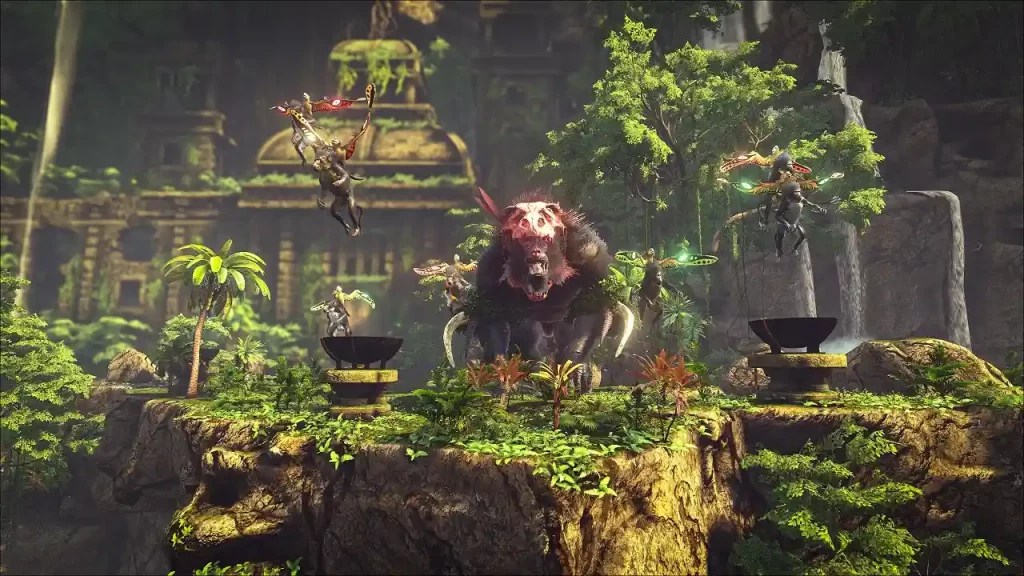 ARK Survival Evolved Lost Island Map Guide Resource Locations, Bosses