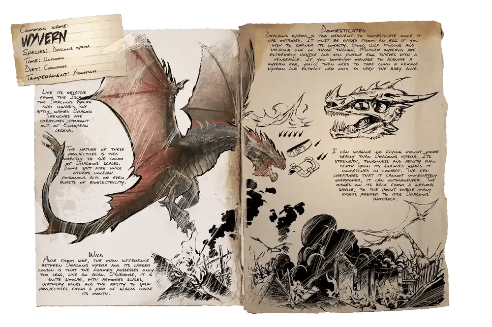 ARK Survival Evolved Wyvern Species Guide How to Tame, Locations