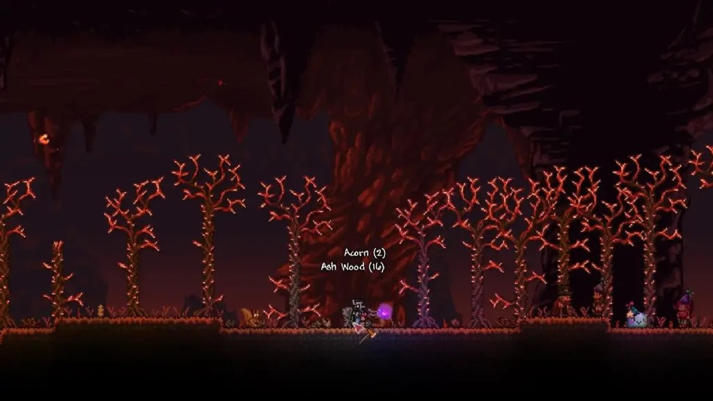 Terraria Ash Wood Farming Guide Locations, Uses, & more