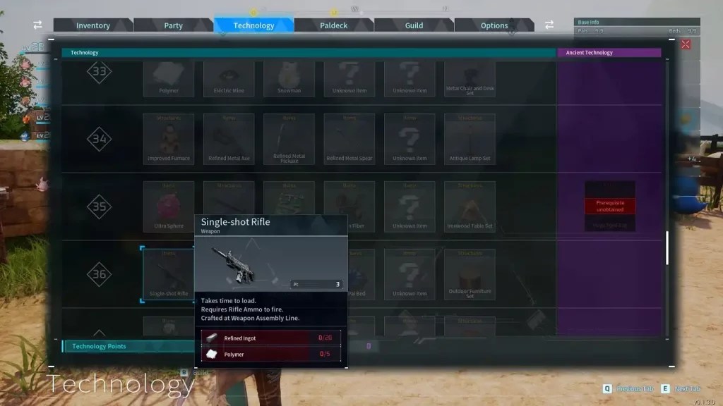 Palworld Guns Guide: All Guns, Level Requirements, Stats, & How to Get Them