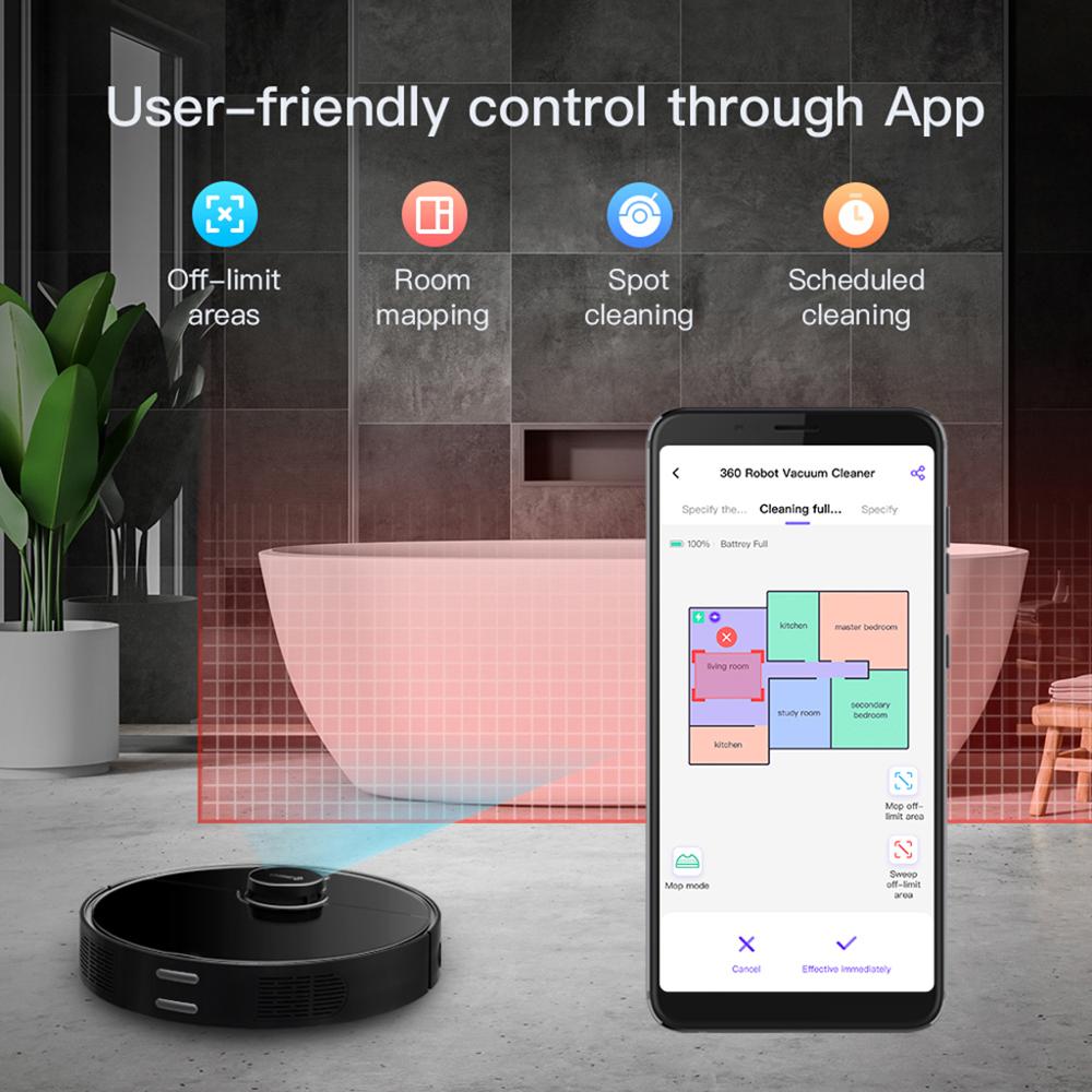 360 S7 Pro Robot Vacuum Cleaner