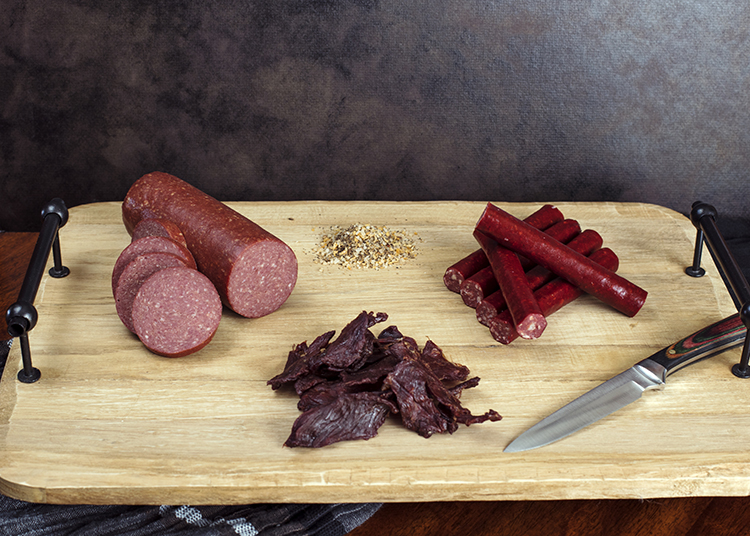 Bison Summer Sausage Bison Bluffs Farms