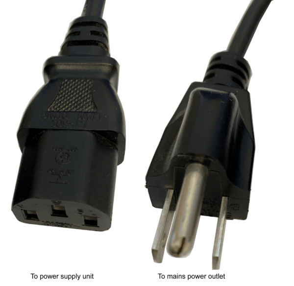 6ft. Power Supply Unit Power Cord Software Bisque