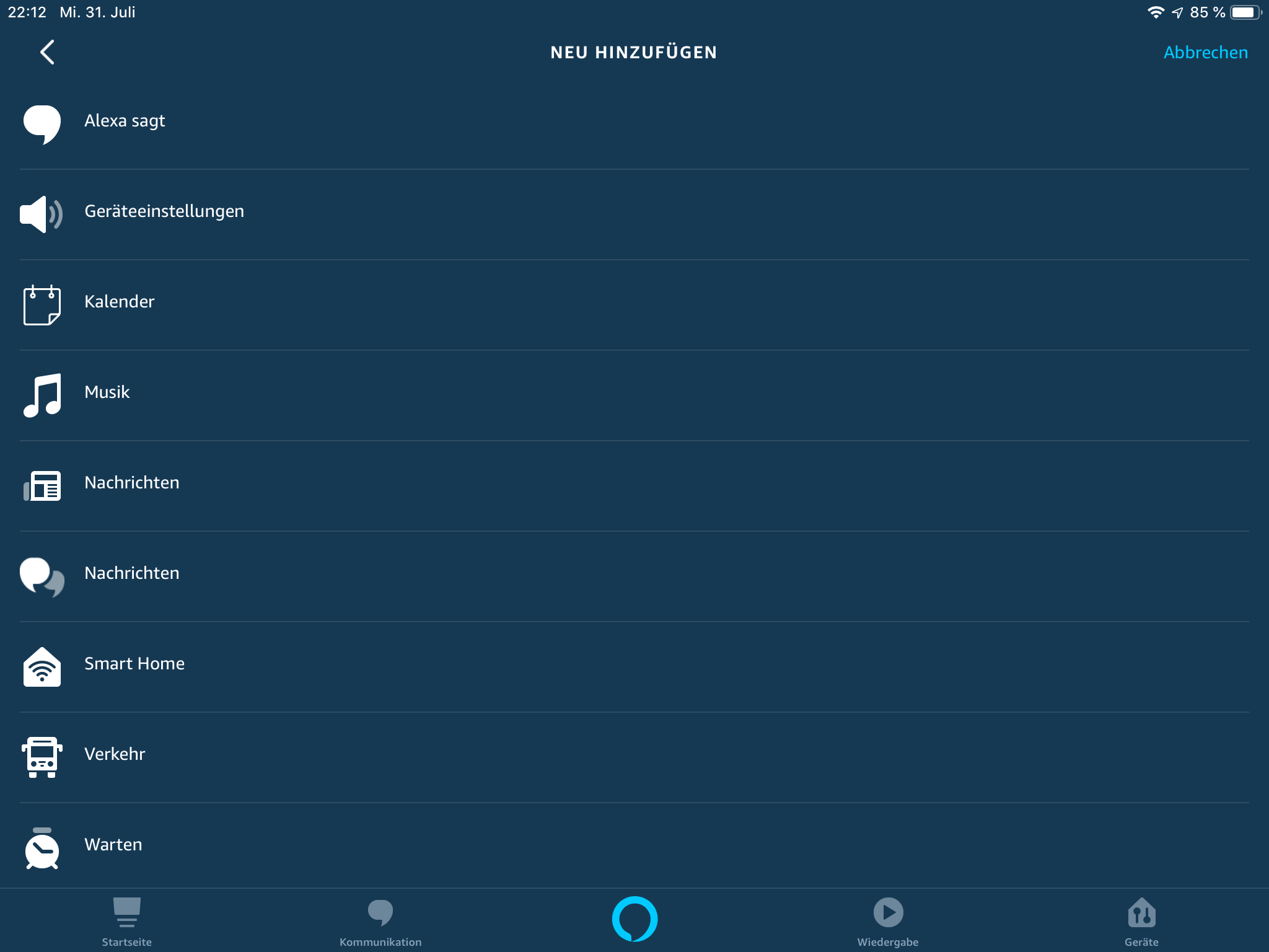 Alexa Routine mit Hörspielen bit01