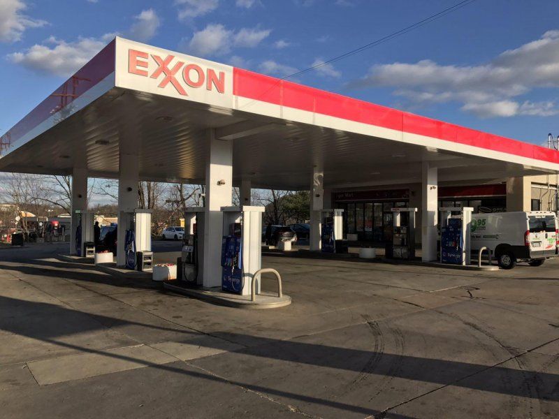 Exxon Gas Station Capitol Heights Bitexpress 8901 Central Ave