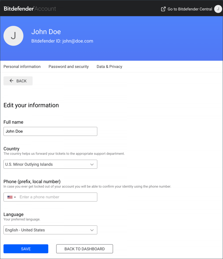 What is Bitdefender Central & How to use it Quick guide