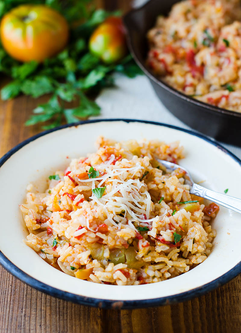 Tomato and Roasted Red Pepper Risotto Bite It Quick