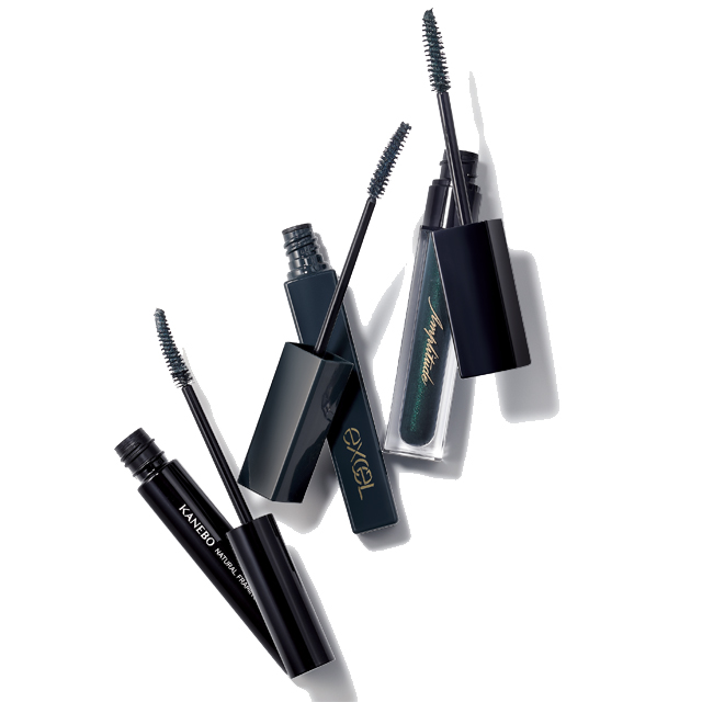 KANEBO、アンプリチュード、エクセル…グリーンマスカラで外国人風の目元に♪