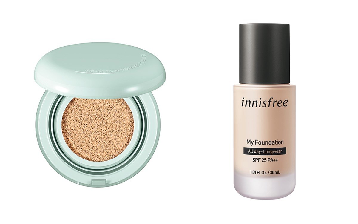 【クッション＆リキッド】イニスフリー「ファンデーション」【おすすめ2種】