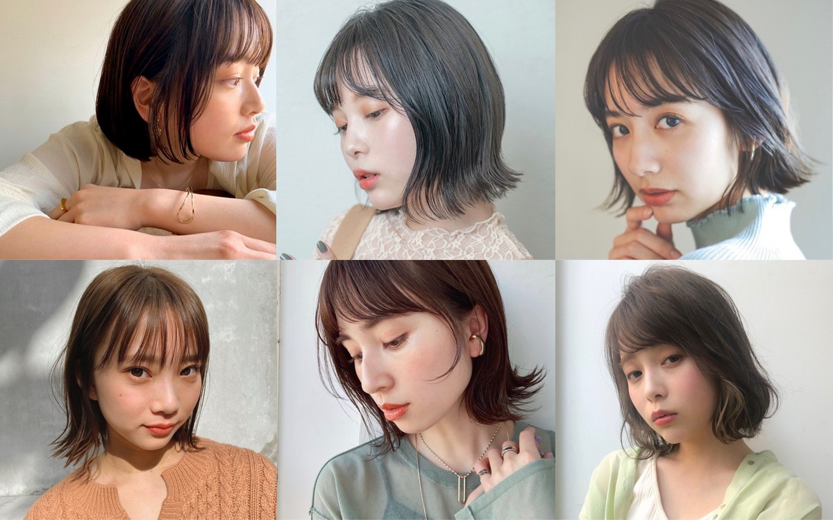 浜辺美波さん風に近づく、前髪あり×ボブスタイル【髪型15選】