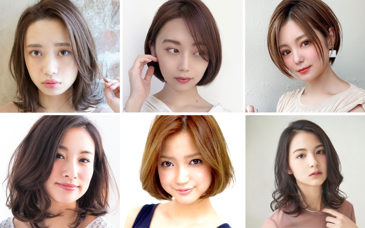 上戸彩さん風に近づく、大人かわいい前髪なしショート～セミロング【19の髪型】