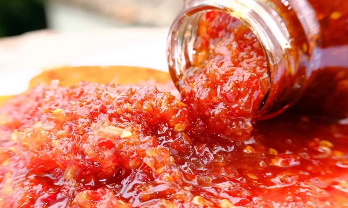 Sweet Tomato Chilli Jam Recipe Bite N Sip