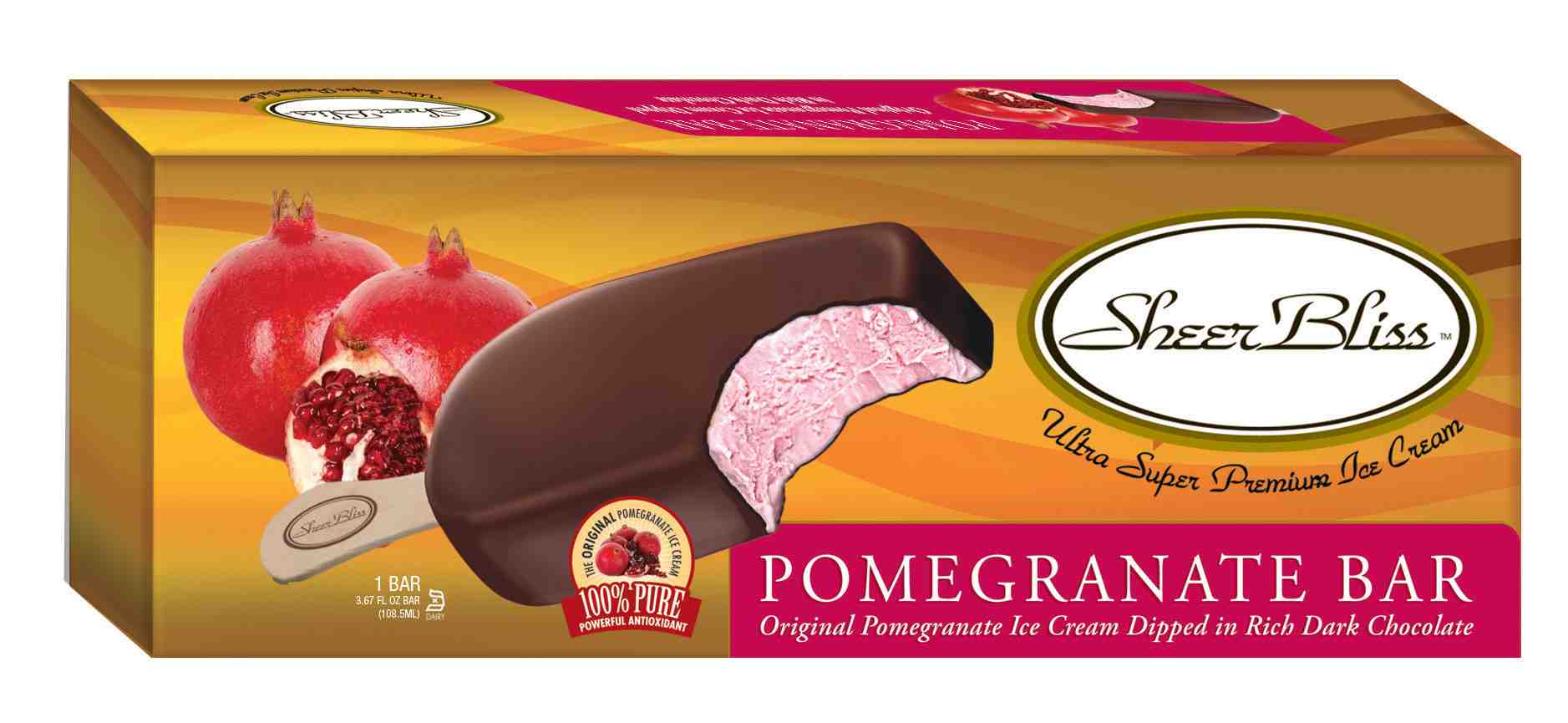 Food and Product Reviews Almost a Bite Sheer Bliss Pomegranate Ice