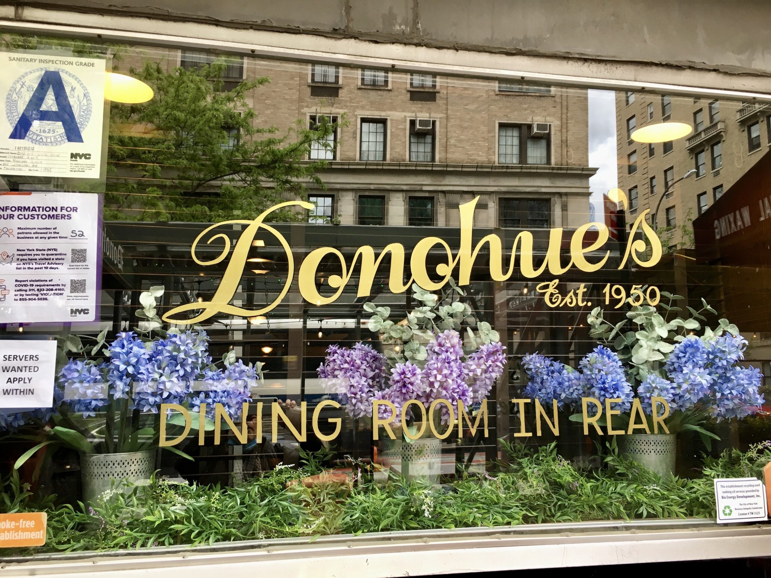 An Local Institution Donohue’s Steak House, Upper East Side, NYC