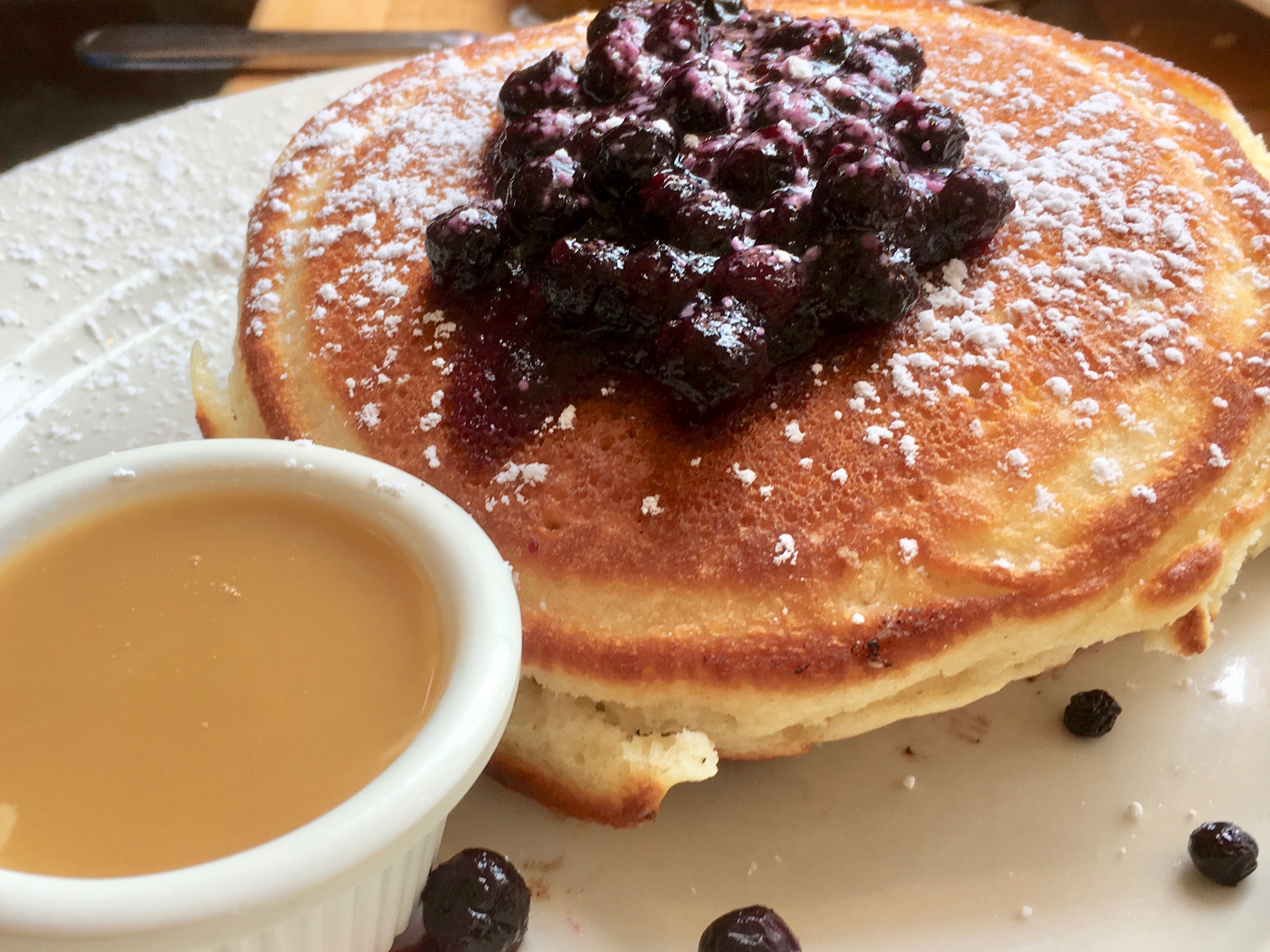 Pancakes at Clinton St Baking Company and Restaurant, Lower East Side