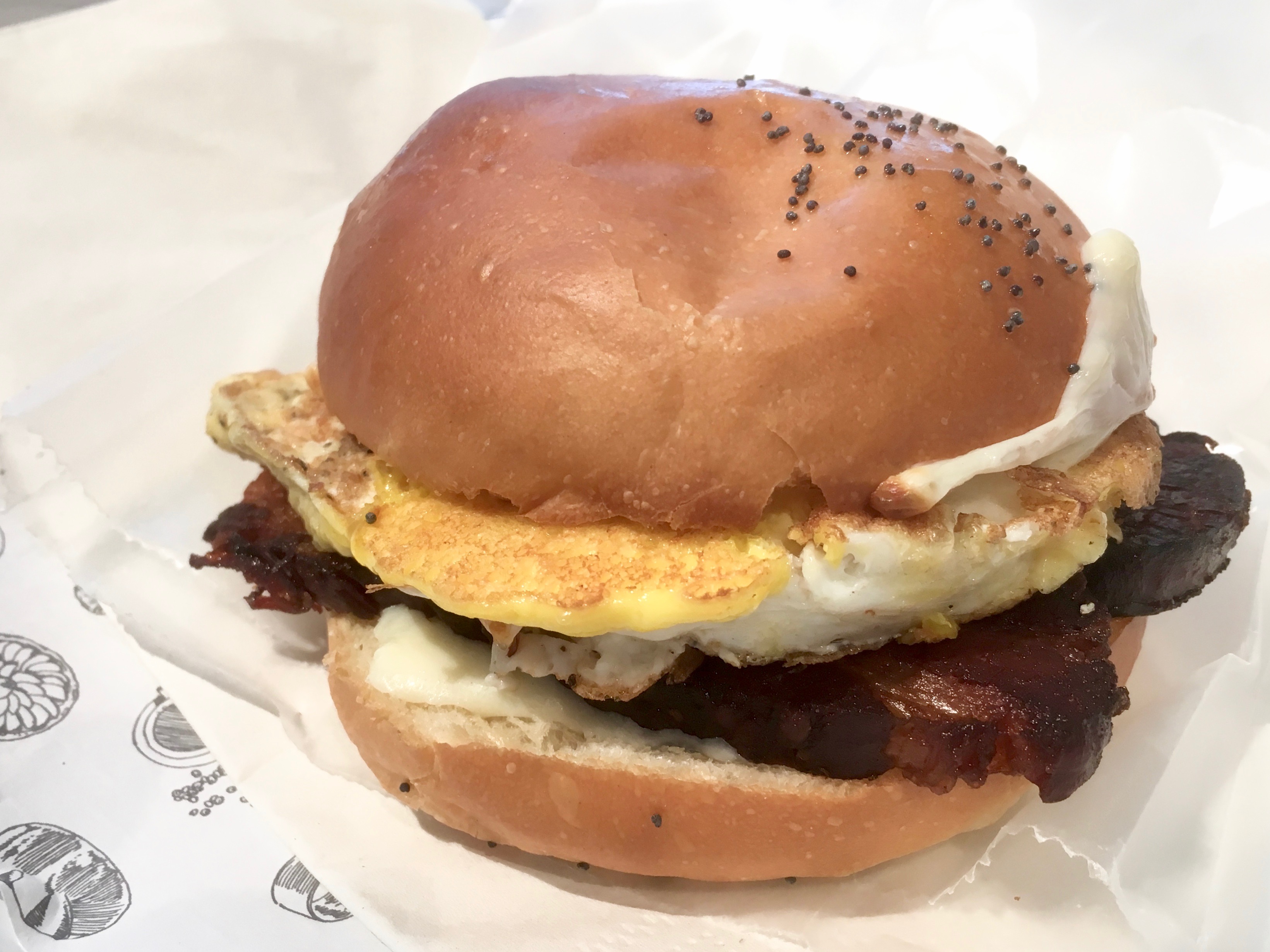 Daily Provisions Breakfast Sandwich, Gramercy, NYC food blog Bite