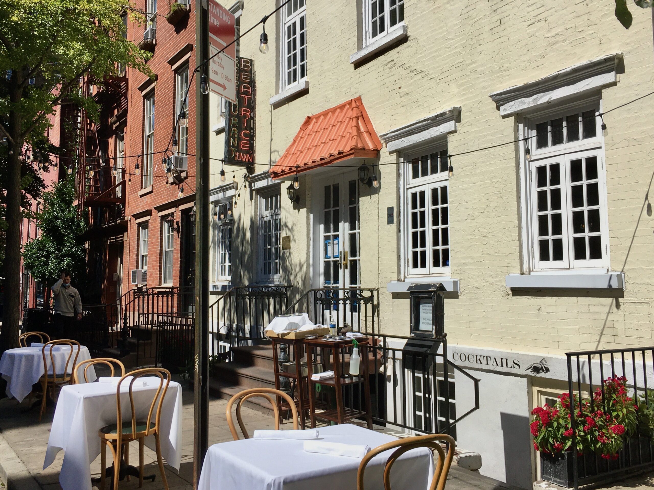 Hören zurückziehen technisch lunch west village links nur Klarheit