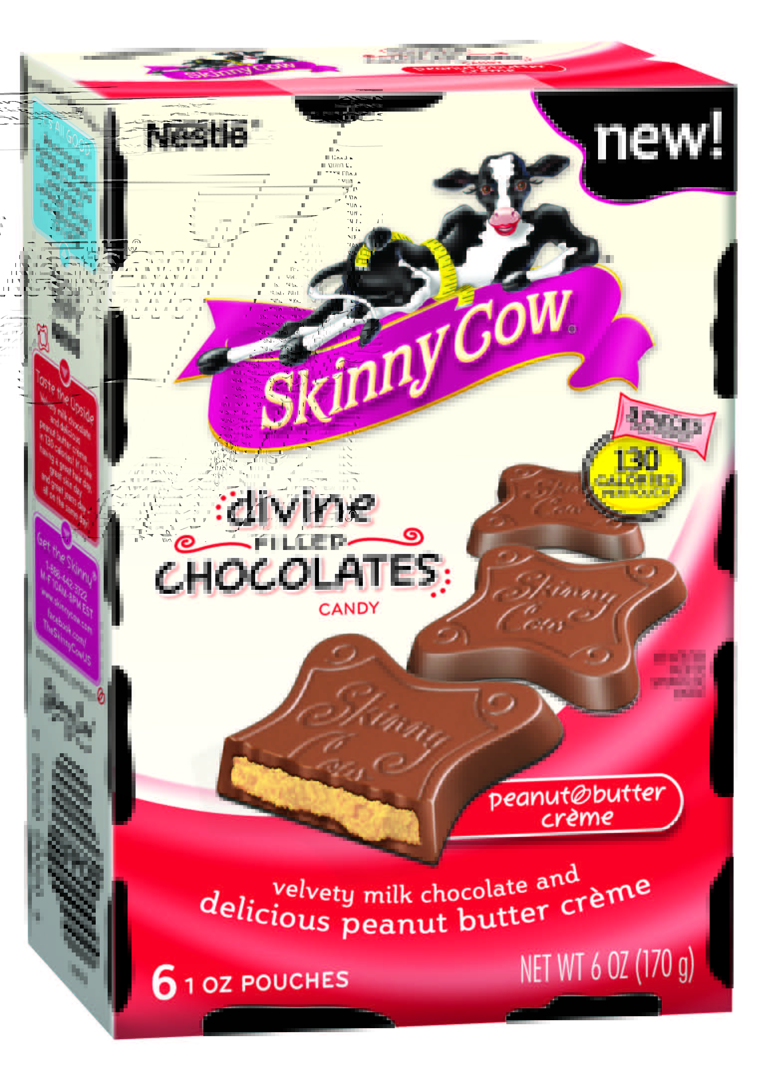 Food and Product Reviews Skinny Cow Divine Filled Chocolates Food