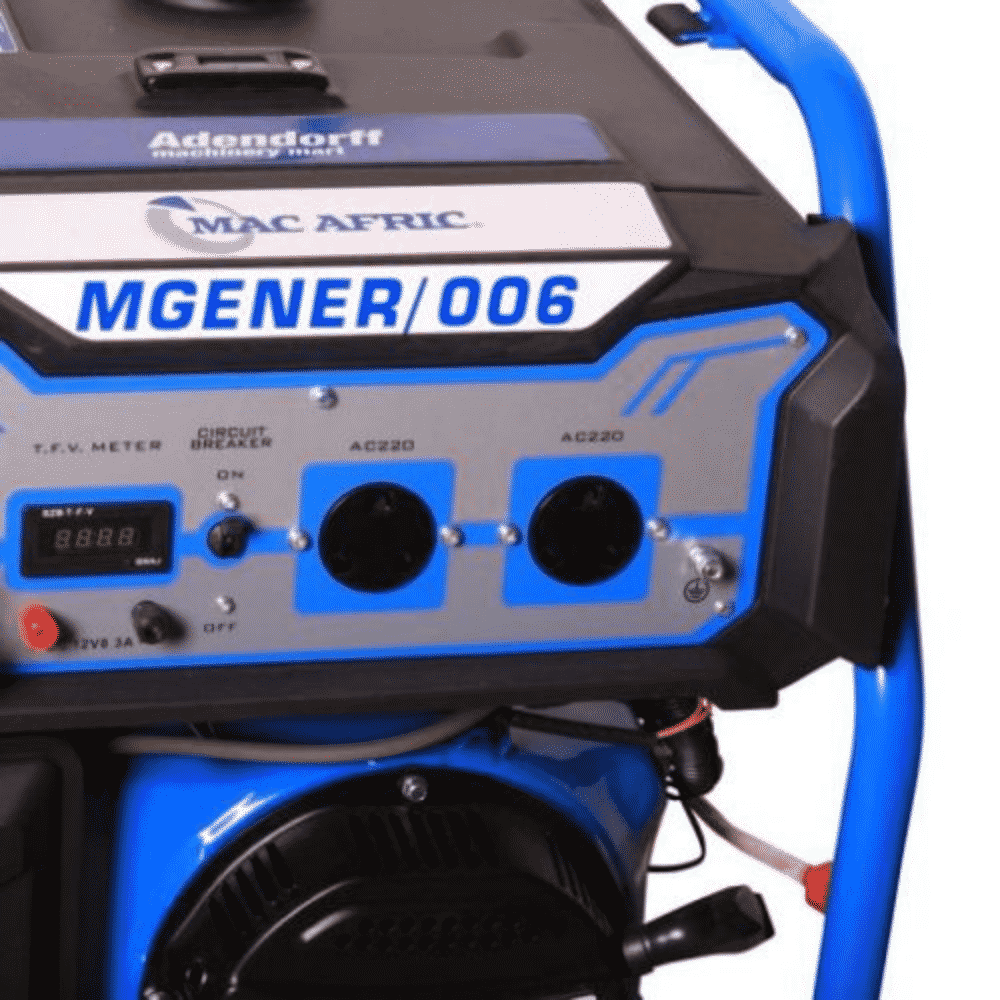 MAC AFRIC 7.5 kVA (6.2 KW) Standby Petrol Generator Bitmart