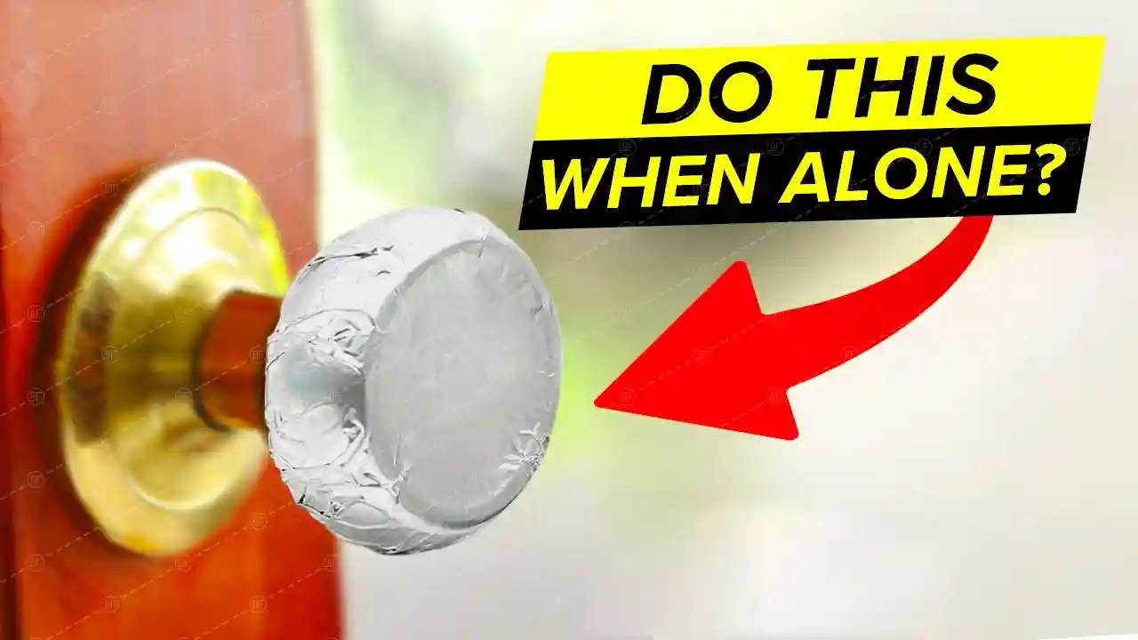 Online Ad Advises People To Wrap Doorknobs In Foil When Home Alone Bitoll