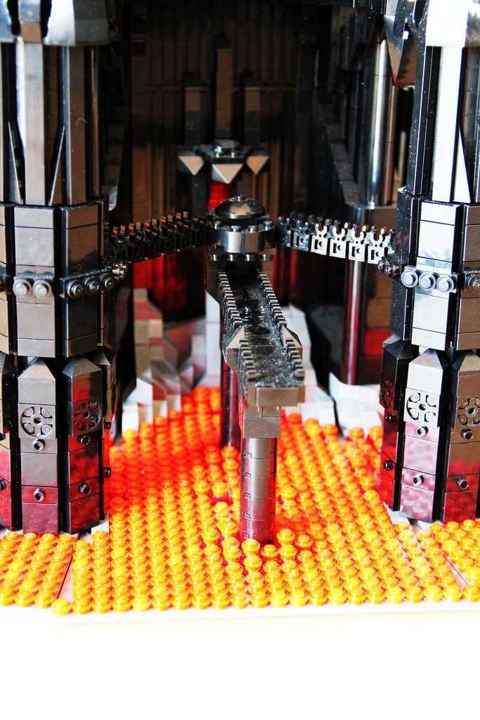 Epic Sauron Tower Recreated With 50,000 Lego Blocks Bit Rebels