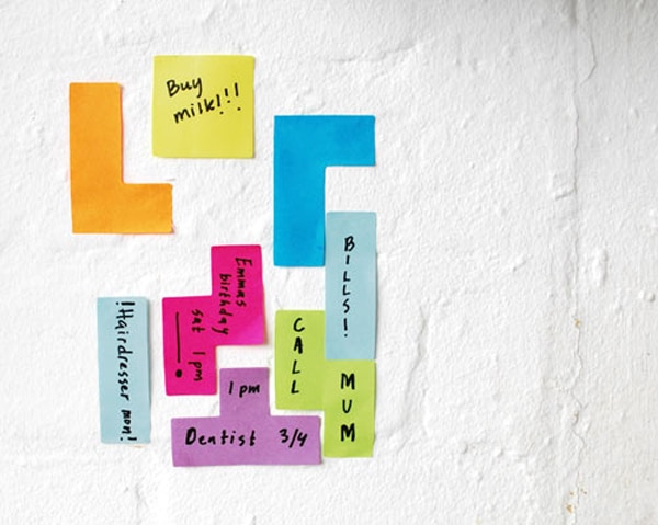 Tetris Inspired Sticky Notes For Your Geeky Office Bit Rebels