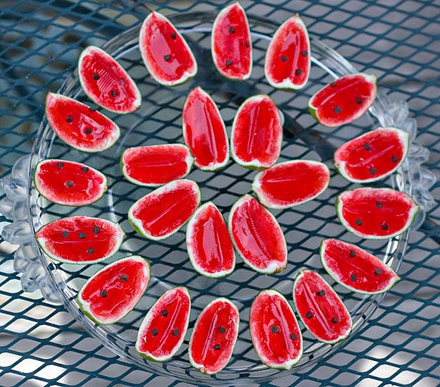 Creative Watermelon Jello Shots A Taste Of Summer Bit
