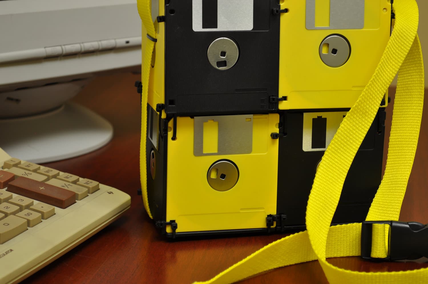 Retro Floppy Disk Storage Bag For The Ultimate Geek Bit Rebels