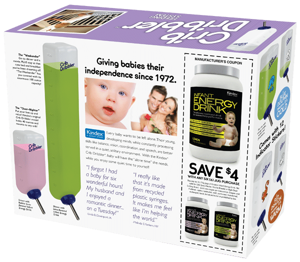 Crib Dribbler Independent Feeding System For Infants