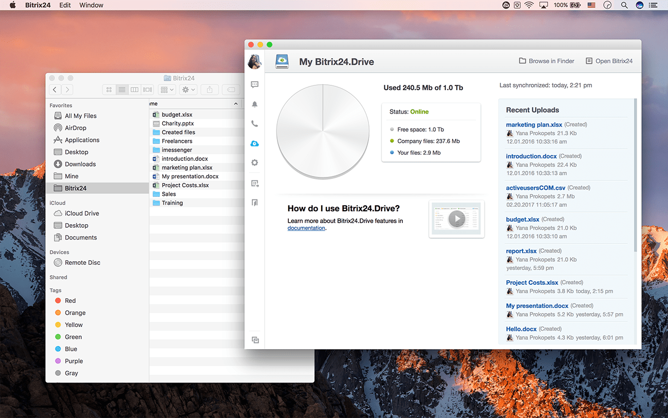 Bitrix24 Free Online Document Storage And File Sharing For Businesses