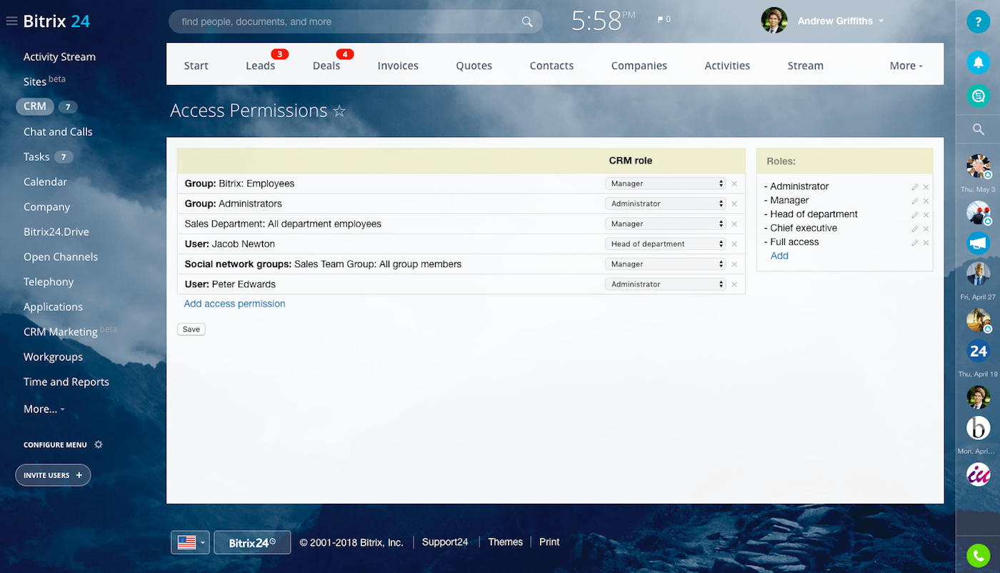 Free CRM System