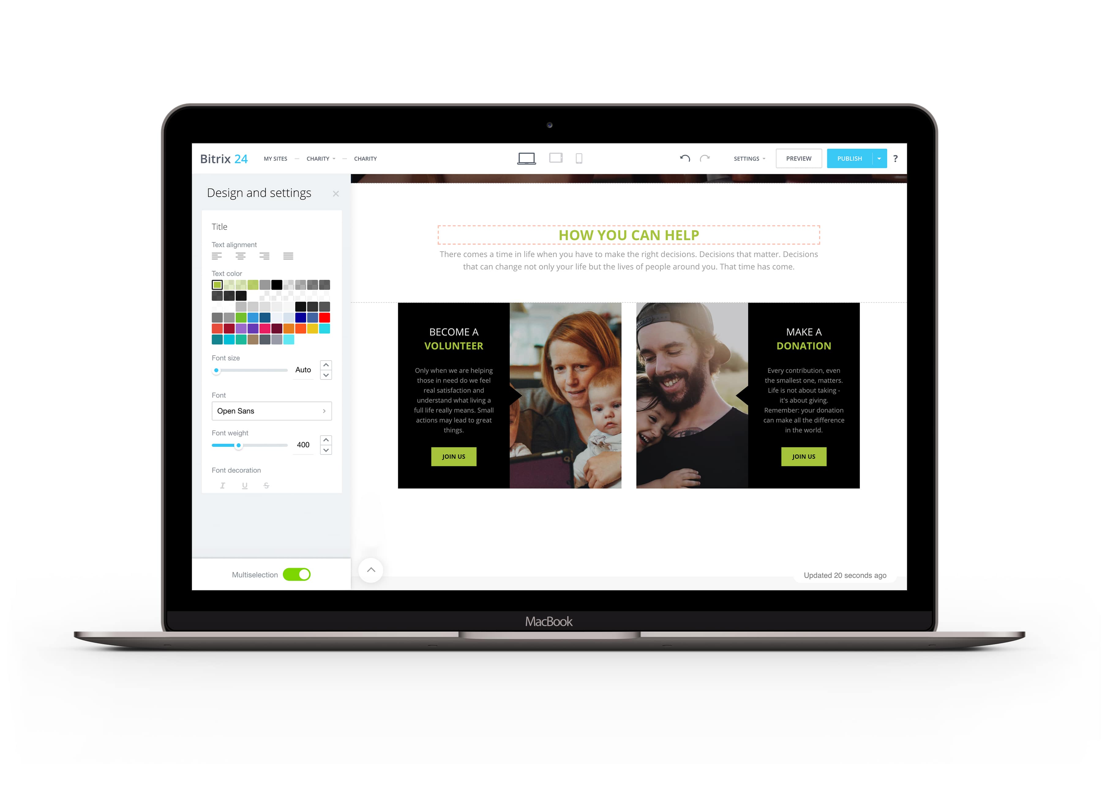 Free Website Maker 2022 Mobirise