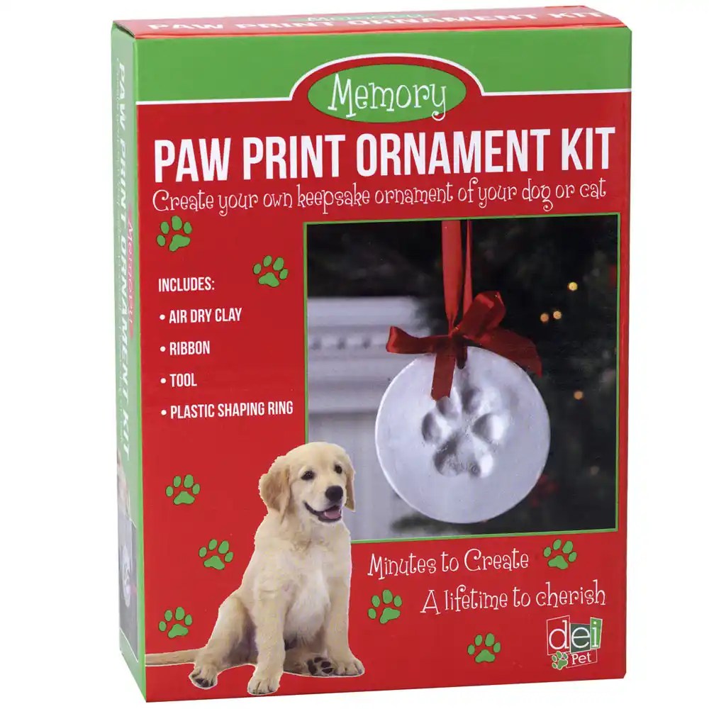 Paw Print Ornament Kit Craft Bits and Pieces