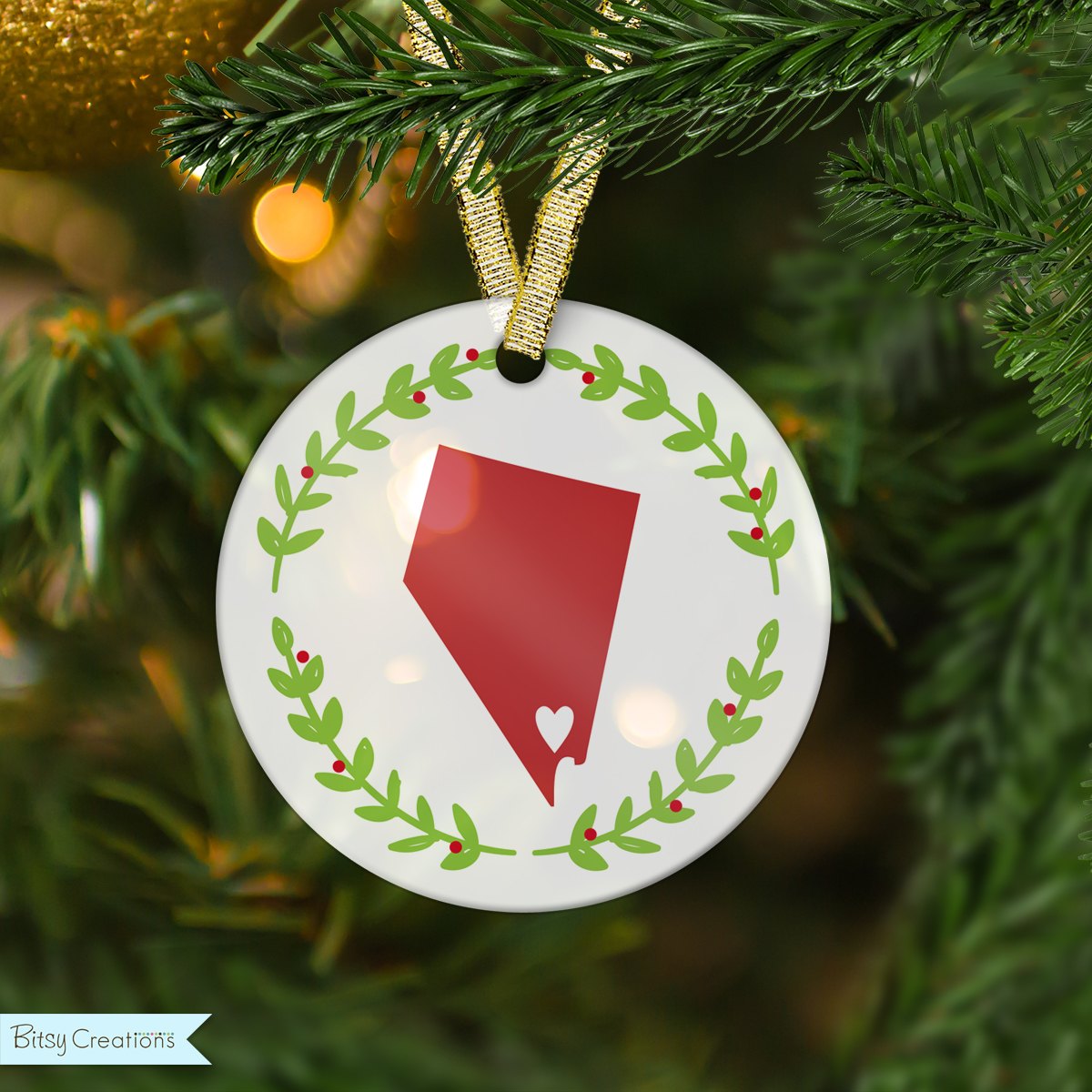 Custom State Ornament