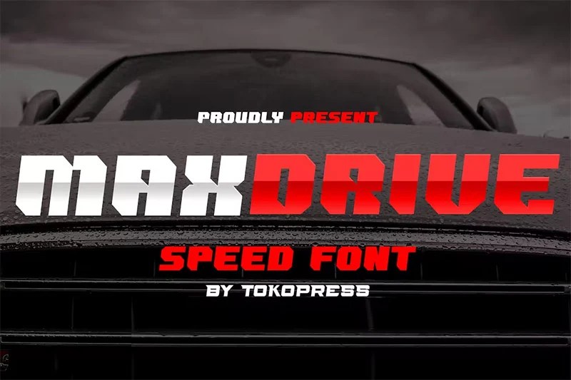 30+ Best Racing Fonts for Your HighSpeed Designs Bittbox
