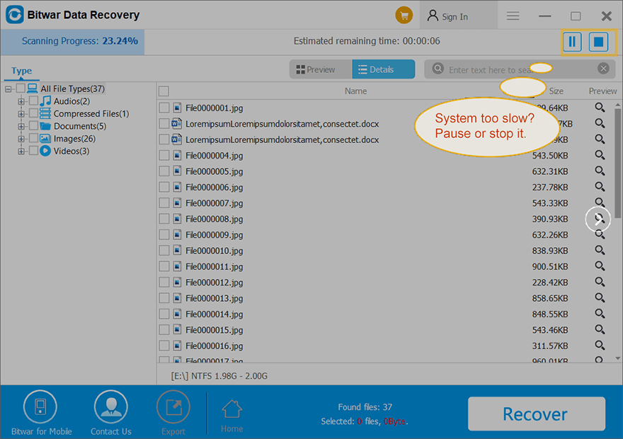 Learn More About the Scanning Interface Bitwarsoft