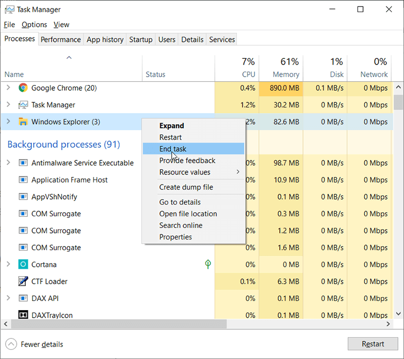 10 Solutions to Fix Windows Explorer Has Stopped Working Error Bitwarsoft