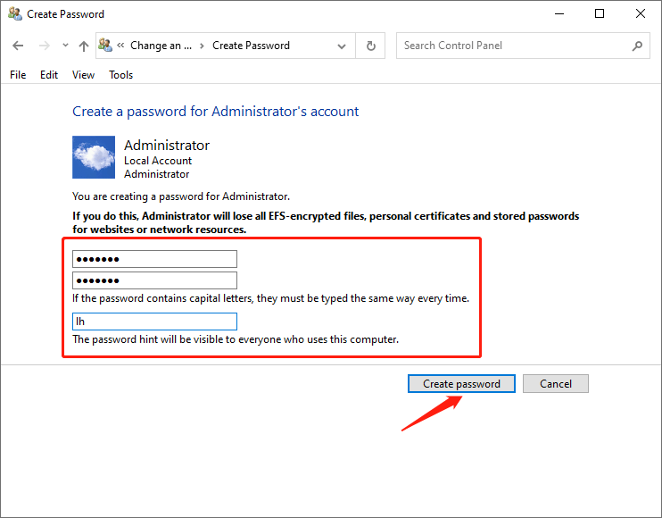 How To Set Password For Local User Account In Windows 10? Bitwarsoft