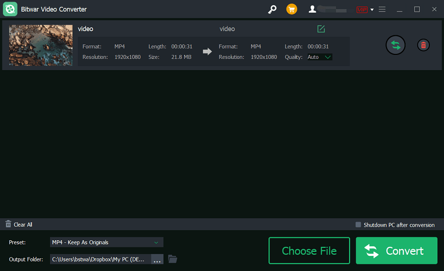 Best Video Converter for Windows 10 Bitwarsoft