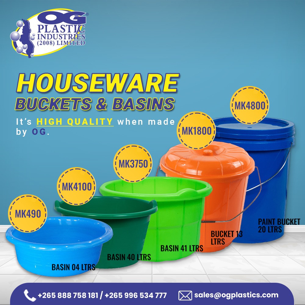 OG Plastic Industries Malawi's Largest Online Directory & National