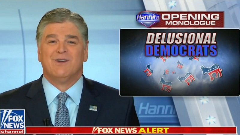 Hannity rips 'gutless' DNC for banning Fox from Dem debates 'Afraid to