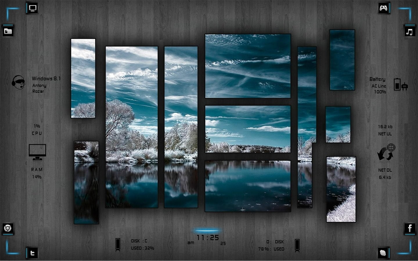 Best wallpaper engine rainmeter combo - displaybxe