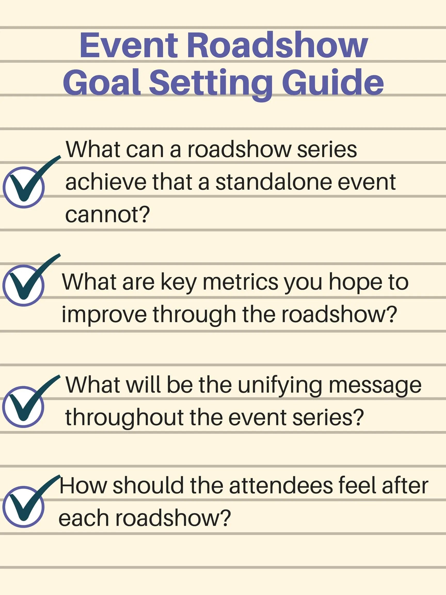 Event Roadshow Planning The 2020 Guide Bizzabo