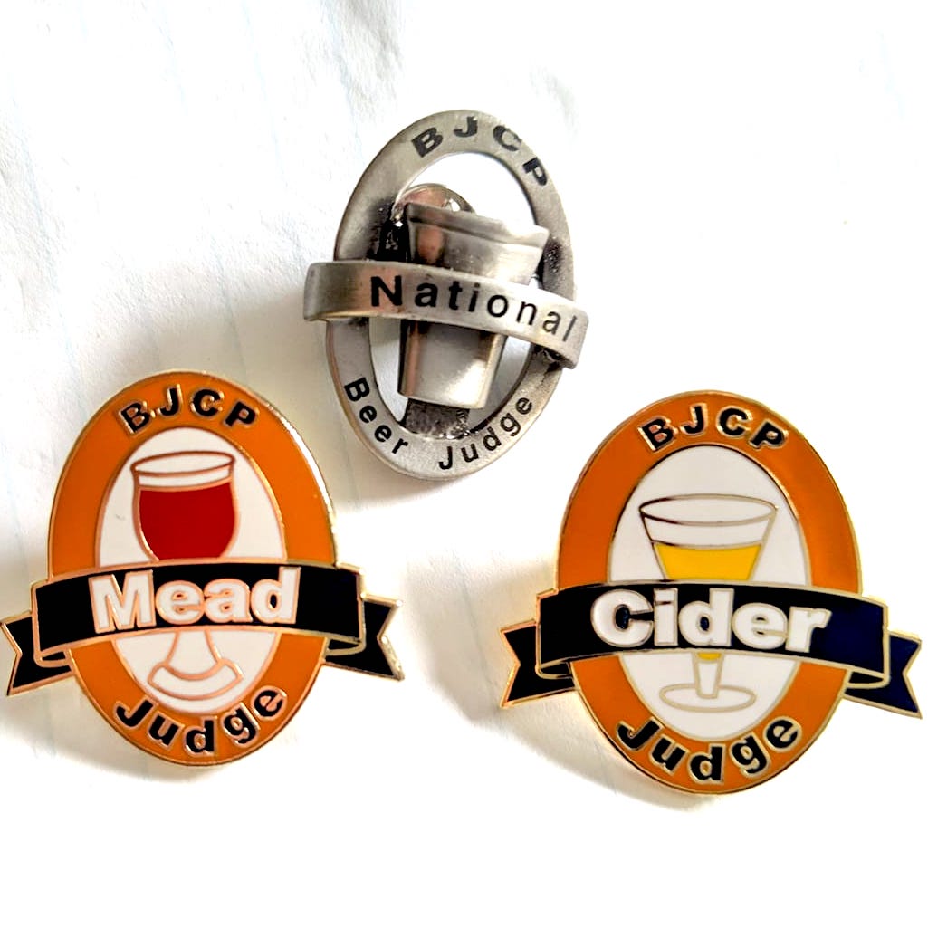 BJCP Lapel Pins Beer Judge Certification Program
